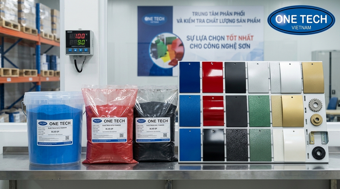 Bột sơn tĩnh điện Đà Nẵng nhiều màu Bột sơn tĩnh điện Đà Nẵng với nhiều màu sắc và bề mặt hoàn thiện