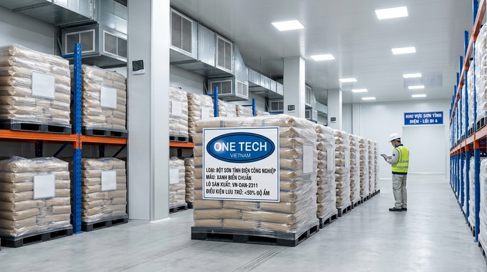 Kho bảo quản sơn tĩnh điện Đà Nẵng Kho bảo quản sơn tĩnh điện Đà Nẵng khô thoáng có kiểm soát độ ẩm