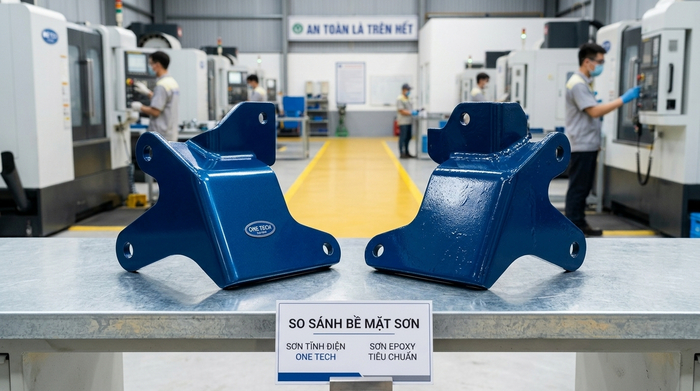 So sánh sơn tĩnh điện và sơn epoxy cho công nghiệp tại Đà Nẵng