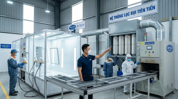 Tiêu chuẩn an toàn và môi trường cho sơn tĩnh điện Tiêu chuẩn an toàn và môi trường cho sơn tĩnh điện trong xưởng sản xuất