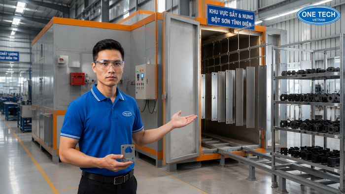 Quy trình SOP sấy khô sau khi phun sơn tĩnh điện Quy trình chuẩn khi sấy khô sơn tĩnh điện