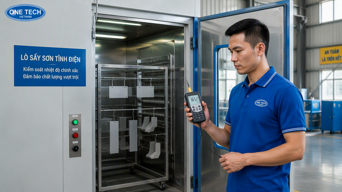Tối ưu sấy sơn tĩnh điện cho xưởng Đà Nẵng Tối ưu buồng sấy sơn tĩnh điện cho xưởng tại Đà Nẵng