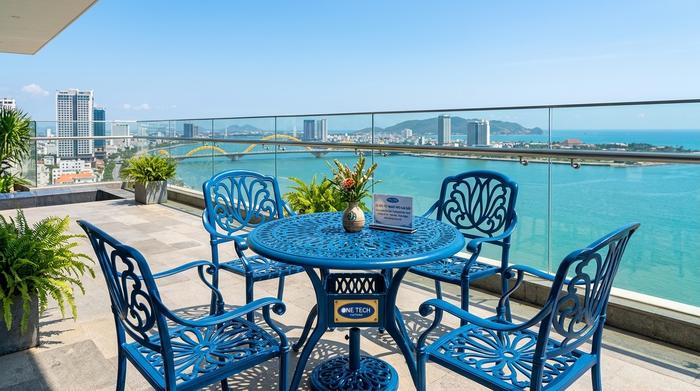 Bàn ghế sân vườn sơn tĩnh điện Bàn ghế sân vườn sơn tĩnh điện ngoài trời tại Đà Nẵng