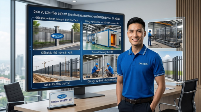 Tổng hợp địa chỉ sơn tĩnh điện hàng rào uy tín tại Đà Nẵng Các nhóm địa chỉ sơn tĩnh điện hàng rào uy tín tại Đà Nẵng