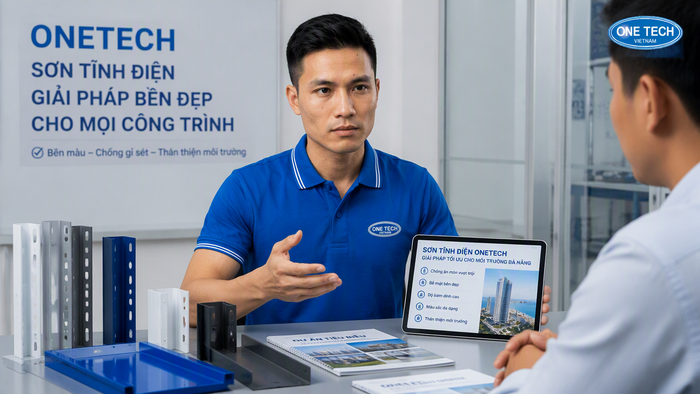 Tư vấn sơn tĩnh điện OneTech Đà Nẵng OneTech tư vấn sơn tĩnh điện tại Đà Nẵng