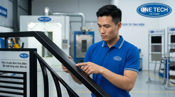 Cách chọn đơn vị sơn tĩnh điện cầu thang uy tín Tiêu chí chọn địa chỉ sơn tĩnh điện cầu thang uy tín tại Đà Nẵng