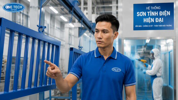 Quy trình sơn tĩnh điện tại Đà Nẵng Quy trình tại địa chỉ sơn tĩnh điện uy tín Đà Nẵng